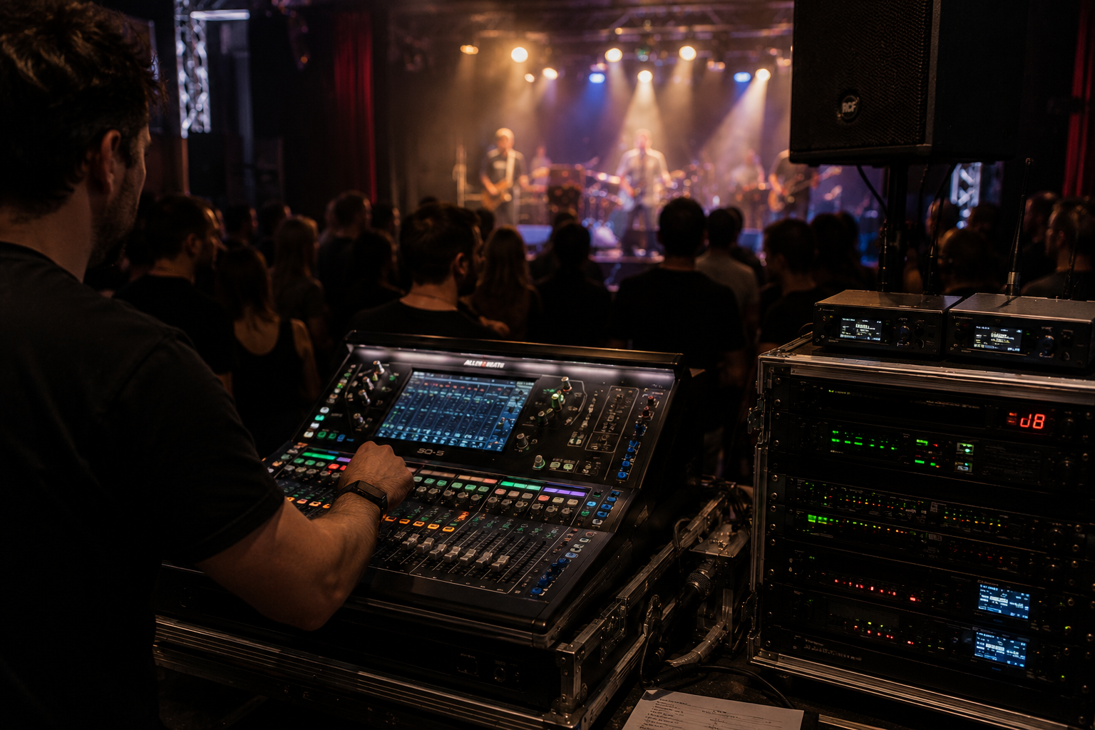 Sonorisation Pro — prestation Lunika Events en Suisse romande